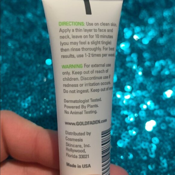 Goldfaden MD Skin Balancing Mask 0.5 fl oz New Botanical Rich Refining Treatment - Picture 3 of 3